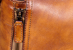 Genuine Leather Handbag Vintage Crossbody Bag Shoulder Bag Purse For Women