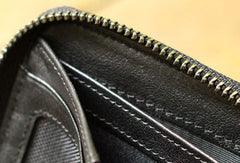 Mens Leather Wallet billfold Leather Wallet Small Slim Bifold Wallet For Men