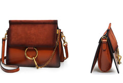 Genuine Leather crossbodybag  shoulder bag for women leather bag - EverHandmade