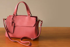 Handmade Genuine Leather Handbag Crossbody Bag Shoulder Bag Purse For Women - EverHandmade