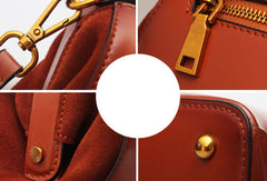 Genuine Leather crossbodybag handbag shoulder bag for women leather bag - EverHandmade