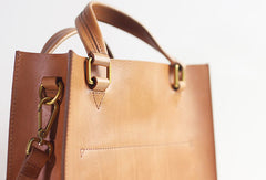 Handmade leather purse handbag shopper bag shoulder bag cossbody bag purse women - EverHandmade