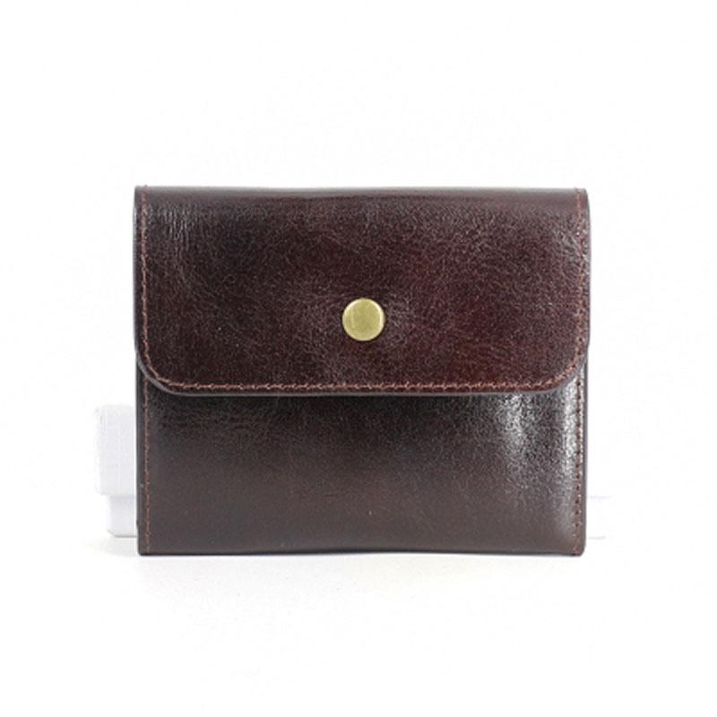 Leather Mens Front Pocket Wallet Card Wallets Slim Small Change Wallets for Men
