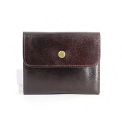 Leather Mens Front Pocket Wallet Card Wallets Slim Small Change Wallets for Men
