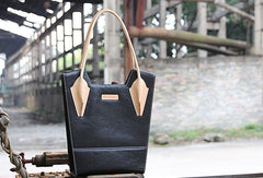 Handmade handbag purse leather shopper bag purse shoulder bag for women - EverHandmade