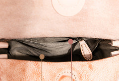 Handmade Leather Purse Cute Cube Bag Crossbody Bag Shoulder Bag Purse For Women - EverHandmade