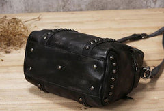 Handmade Leather handbag purse shoulder bag for women leather shopper bag - EverHandmade