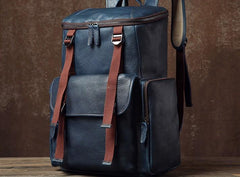Cool Leather Mens Backpack Travel Backpack School Backpacks for Men