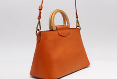 Handmade Leather Handbag Purse Crossbody Shoulder Bag for Girl Women Lady - EverHandmade