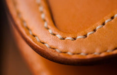 Handmade Leather Biker Mens Cool Car Key Wallets Coin Wallet Pouch Car KeyChain for Men