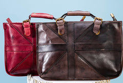 Handmade Handbag Briefcase Purse Leather Crossbody Bag Purse Shoulder Bag for Women - EverHandmade