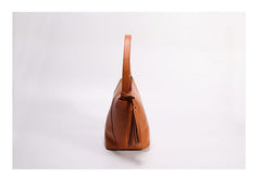 Handmade Leather Messenger Bag Purse Satchel Bag Leather Shoulder Bag for Women - EverHandmade