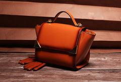Genuine Leather crossbodybag handbag shoulder bag for women leather bag - EverHandmade