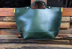 Handmade tote handbag shopper purse leather crossbody bag shoulder bag women - EverHandmade