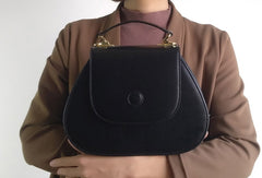 Gray Leather Handbag Purse Shoulder Bag for Women Leather Crossbody Bag
