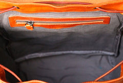 Cool Leather Mens Backpack Vintage Travel Backpack School Backpack for men - EverHandmade