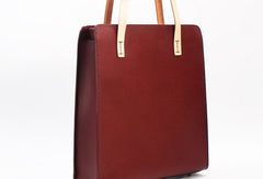 Handmade Leather Tote Purse Handbag Shoulder Bag Large for Women Leather Shopper Bag - EverHandmade