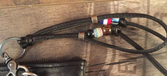 Genuine Leather Braided Mens Clutch Cool Slim Shoulder Bag Zipper Clutch Wristlet Wallet for Men