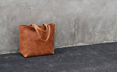 Stylish LEATHER Large Brown WOMEN Tote Bags Tote Shoulder Purse FOR WOMEN