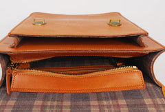 Handmade Leather Backpack Bag Purse Satchel Bag Shoulder Bag for Girl Women Lady