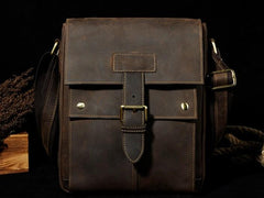 Small Leather Mens SIDE BAGs COURIER BAGs Messenger Bag Shoulder Bag for Men