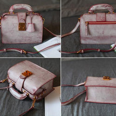 Pink Satchel Women's Satchel Handbags Structured Satchel - Annie Jewel