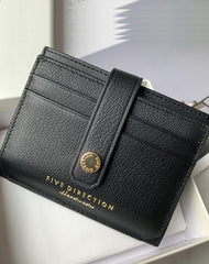 Cute Women Mocha Green Sheepskin Card Holder Slim Card Wallet Mocha Green Small Card Holder Credit Card Holder For Women