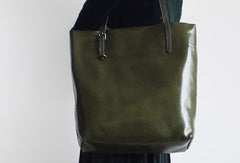 Handmade Leather Tote Purse Handbag Shoulder Bag Large for Women Leather Shopper Bag - EverHandmade