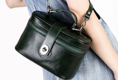 Handmade vintage doctor bag leather crossbody bag purse shoulder bag for women - EverHandmade