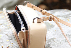 Handmade black purse leather crossbody bag purse shoulder bag for women