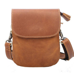 Cool Black Leather Mens Small Vertical Courier Bag Brown Messenger Bags Blue Postman Bag For Men