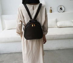 Fashion Soft LEATHER Mini WOMEN Backpack Purse Small Backpack FOR WOMEN