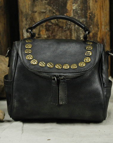 Handmade Leather handbag phone bag purse for women leather shoulder bag crossbody bag - EverHandmade