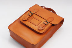 Handmade Leather Messenger Bag Purse Satchel Bag Crossbody Shoulder Bag for Girl Women Lady