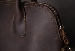 Vintage leather mens Briefcase vintage laptops Briefcase Business Briefcases - EverHandmade