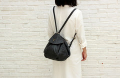 LEATHER WOMEN Vintage SHOULDER BAG Fashion Backpack Purses FOR WOMEN