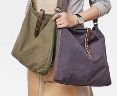 Cool Mens Canvas Side Bag Messenger Bag Canvas Shoulder Bag for Men