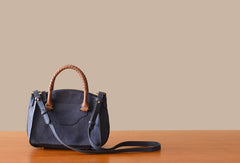 Handmade Genuine Leather Handbag Crossbody Bag Shoulder Bag Purse For Women - EverHandmade