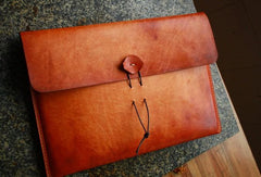 Handmade Mens Leather iPad air2 Case Leather File Case File Holder