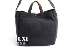 Mens Waxed Canvas Shopper Bag Canvas Tote Bag Canvas Shoulder Bag for Men