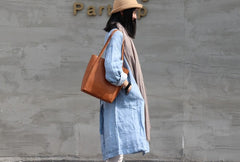 Stylish LEATHER Brown WOMEN Tote Bag Tote Shoulder Purses FOR WOMEN