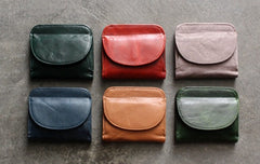 Cute LEATHER Womens Small Wallet Bifold Leather Small Wallets FOR Women