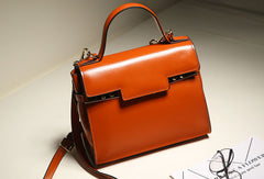 Genuine Leather crossbodybag handbag shoulder bag for women leather bag - EverHandmade