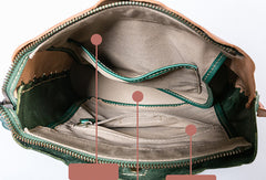 Handmade Genuine Leather Backpack Bag Bucket Bag Handbag Shoulder Bag Leather Purse For Women - EverHandmade