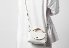 Cute Leather Womens Mini Chain Purse Makeup Handbags Chain Shoulder Bag for Women