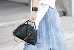 Handmade small handbag phone purse leather crossbody bag shoulder bag women - EverHandmade