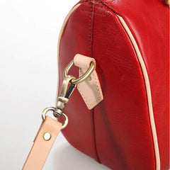 Leather Boston Handbags Purse - Annie Jewel