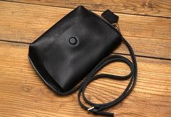 Black LEATHER WOMEN SHOULDER BAG Messenger Bag Crossbody Purses FOR WOMEN