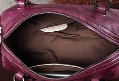 Genuine Leather Handbag Rivet Vintage Bag Crossbody Bag Shoulder Bag Purse For Women