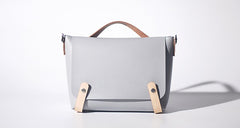 Handmade Fashion Leather White Womens Handbag Shoulder Bag for Women